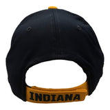 Indiana pacers adidas marinblå & gul adj strukturerad keps med strapback baseballhatt - uppfällbar