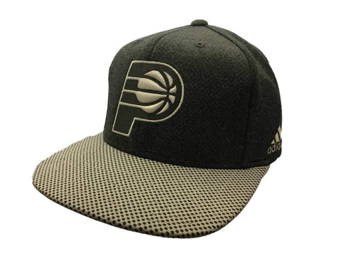 Shop Indiana Pacers Adidas Gray Polka-Dot Bill Structured Snapback Flat Bill Hat Cap - Sporting Up