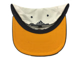 Indiana Pacers adidas weiß & marineblau adj. Strukturierte Snapback-Flat-Bill-Mütze – sportlich