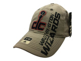 Washington Wizards Adidas SuperFlex Gray Relaxed Fitted Baseball Hat Cap (S/M) - Sporting Up