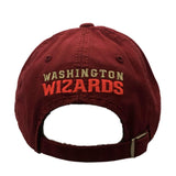 Washington Wizards Adidas Maroon Relaxed Adj. Strapback Baseball Hat Cap - Sporting Up