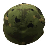 Washington Wizards Adidas FitMax 70 Continent Camo Flat Bill Hat Cap (S/M) - Sporting Up