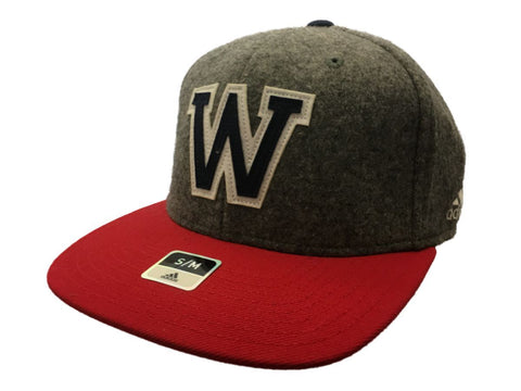 Boutique Washington Wizards adidas fitmax 70 gris rétro ajusté plat bill chapeau casquette (s/m) - sporting up