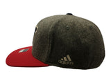Washington Wizards adidas fitmax 70 gris rétro ajusté plat bill chapeau casquette (s/m) - sporting up