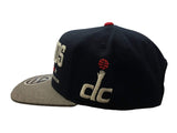 Washington Wizards adidas Navy Grey Adj Structured Snapback Flat Bill Hat Cap – sportlich