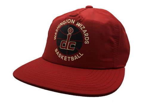 Washington Wizards Adidas Red Semi-Structured Snapback Painter Style Hat Cap - Sporting Up