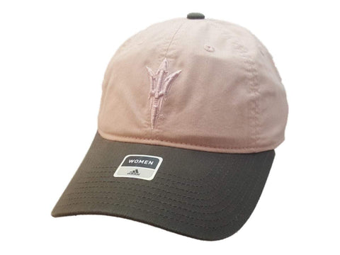 Arizona state sun devils adidas rosa avslappnad keps med strapback baseballhatt - uppfällbar