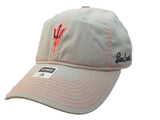 Arizona State Sun Devils Adidas WOMENS Gray Neon Relaxed Adj. Baseball Hat Cap - Sporting Up