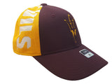 Arizona State Sun Devils adidas Fitmax 70 Team Color Structured Baseball Hat Cap – sportlich
