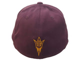 Arizona State Sun Devils Adidas FitMax 70 Maroon Camo Flat Bill Hat Cap (S/M) - Sporting Up