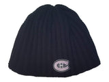 Montreal Canadiens Reebok WOMENS Acrylic Knit Fleece Lined Skull Beanie Hat Cap - Sporting Up