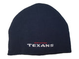 Gorra de gorro con calavera de punto acrílico azul marino juvenil reebok de los Houston texans - sporting up