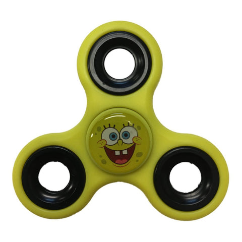 Shop SpongeBob SquarePants Nickelodeon Three Way Diztracto Solid Fidget Hand Spinner - Sporting Up