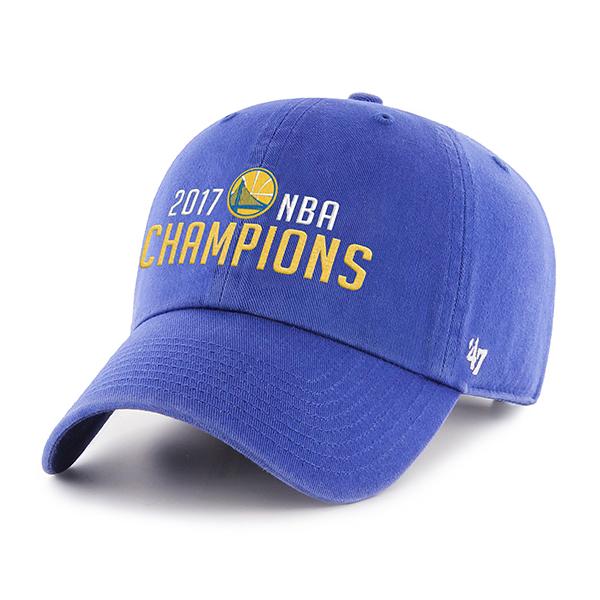 Golden State Warriors 47 Brand 2017 Finals Champions Adjustable Hat Cap