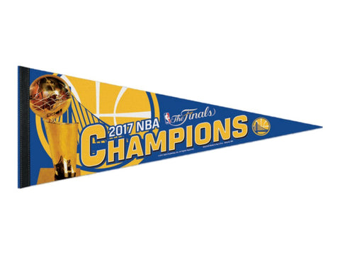 Shop Golden State Warriors 2017  Finals Champions WinCraft Premium Felt Pennant - Sporting Up