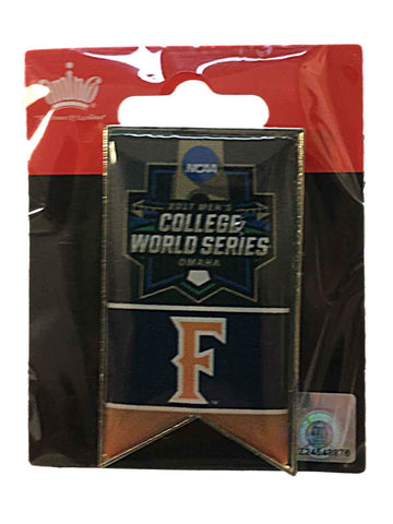 Cal State Fullerton Titans 2017 NCAA Men's College World Series Banner Lapel Pin - Sporting Up