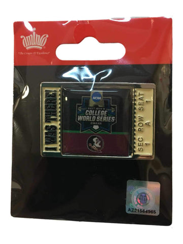 Shop Florida State Seminoles 2017 NCAA College World Series "I Was There" Lapel Pin - Sporting Up