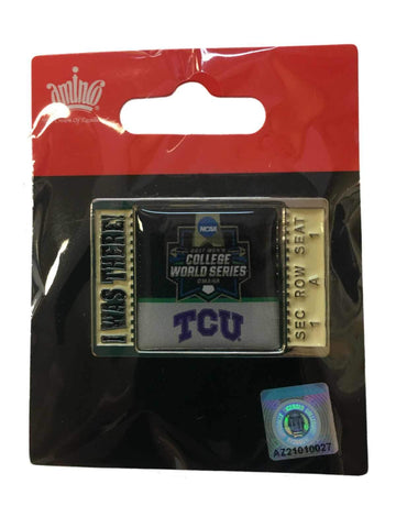TCU Horned Frogs 2017 NCAA Men's College World Series „I Was There“ Anstecknadel – Sporting Up