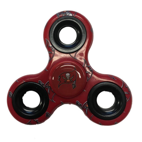 Shop Tampa Bay Buccaneers NFL Red Multi-Logo Three Way Diztracto Fidget Hand Spinner - Sporting Up