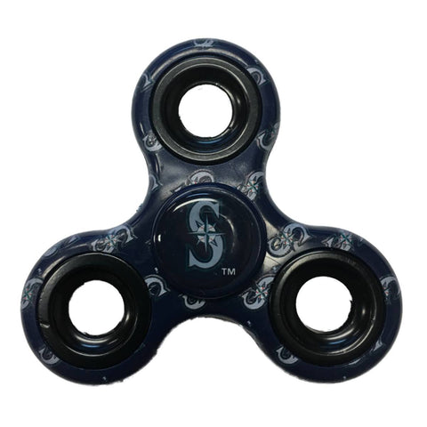Boutique seattle mariners mlb marine multi-logo trois voies diztracto fidget hand spinner - sporting up