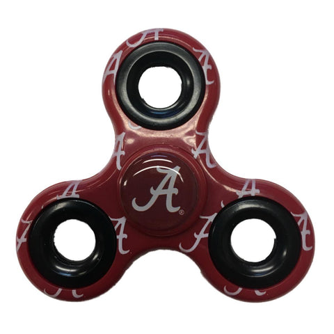 Shop Alabama Crimson Tide NCAA Red Multi-Logo Three Way Diztracto Fidget Hand Spinner - Sporting Up