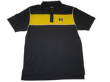 Michigan Wolverines Chiliwear Navy Yellow 3 Button Performance SS Polo (L) - Sporting Up