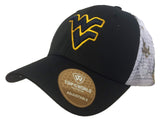 West Virginia Mountaineers TOW Black Realtree Xtra Mesh Pierce Adjust Hat Cap - Sporting Up