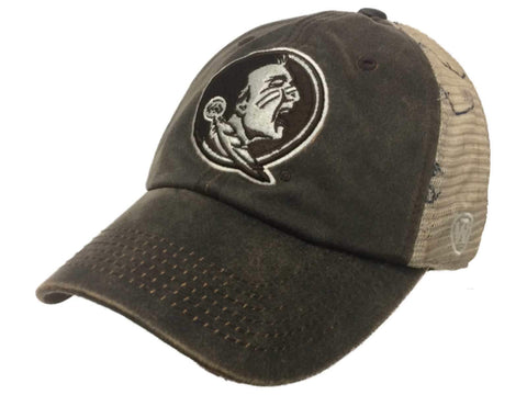Shop Florida State Seminoles TOW Brown Realtree Camo Mesh Adjustable Snapback Hat Cap - Sporting Up