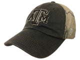 Texas A&M Aggies TOW Brown Realtree Camo Mesh Adjustable Snapback Hat Cap - Sporting Up