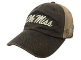 Ole Miss Rebels TOW Brown Realtree Camo Mesh Adjustable Snapback Hat Cap - Sporting Up