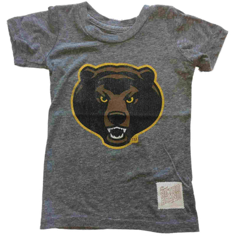 Shop Baylor Bears Retro Brand TODDLER Girl's Angry Bear Tri-Blend T-Shirt *RUNS SMALL - Sporting Up
