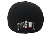 Ohio State Buckeyes TOW Memory Fit Black Structured Hat Cap (M/L) - Sporting Up