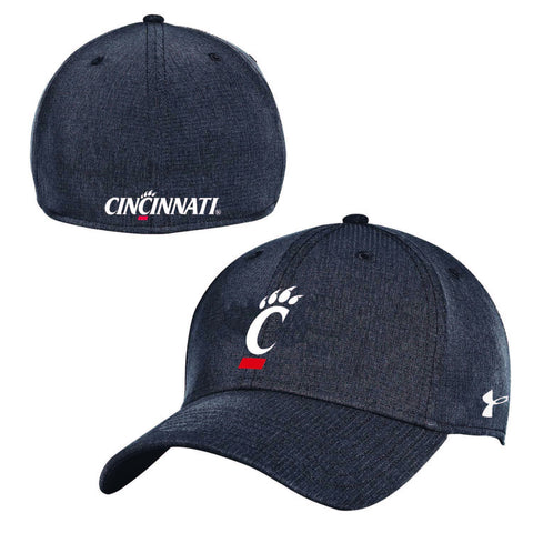Shop Cincinnati Bearcats Under Armour Mens Sideline AirVent Stretch Fit Hat Cap - Sporting Up