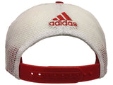 Nebraska Cornhuskers adidas Mesh Snapback strukturierte verstellbare Mütze – sportlich