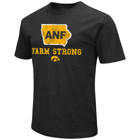 Shop Iowa Hawkeyes Colosseum America Needs Farmers ANF Farm Strong Cotton T-Shirt - Sporting Up