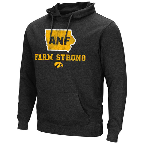 Shop Iowa Hawkeyes Colosseum America Needs Farmers ANF Farm Strong Hoodie Sweatshirt - Sporting Up