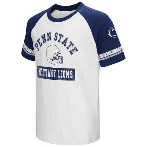Penn state nittany lions colosseum ungdom raglan all pro kortärmad t-shirt - sportig