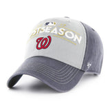 Washington Nationals 47 Brand 2017 MLB Postseason Locker Room verstellbare Mütze – sportlich
