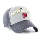 Washington Nationals 47 Brand 2017 MLB Postseason Locker Room Adjustable Hat Cap - Sporting Up