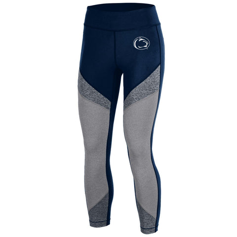 Penn State Nittany Lions Under Armour Women Compression Navy Crop Leggings - Sporting Up