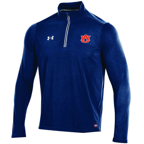 Shop Auburn Tigers Under Armour Sideline On Field Microthread Light Pullover Jacket - Sporting Up