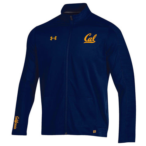 Shop California Bears Under Armour On-Field Sideline Microthread Evo Full Zip Jacket - Sporting Up
