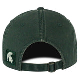 Michigan State Spartans TOW Vintage Green Park Style Adj. Slouch Relax Hat Cap - Sporting Up