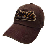 Arizona State Sun Devils TOW Vintage Burdundy Park Style Adj. Slouch Hat Cap - Sporting Up