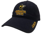 Georgia Tech Yellow Jackets TOW Navy Strike Style Adj. Strapback Slouch Hat Cap - Sporting Up