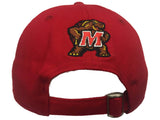 Maryland Terrapins TOW Red Strike Style Adj. Strapback Slouch Relax Hat Cap - Sporting Up