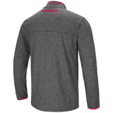 NC State Wolfpack Colosseum Gray Diemert 1/4 Zip LS Pullover Windshirt - Sporting Up