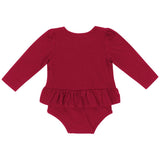 Arkansas Razorbacks Colosseum INFANT Girl's Red Rock-A-Bye LS One Piece Outfit - Sporting Up