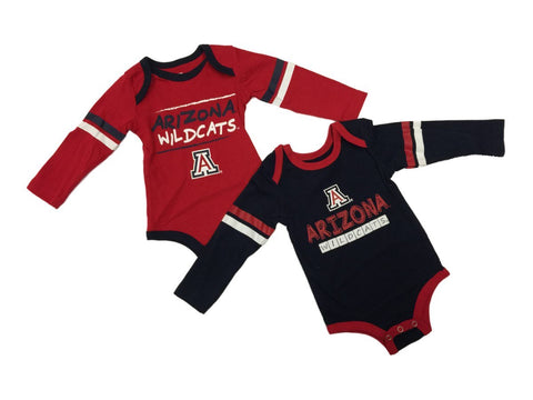 Arizona Wildcats Colosseum INFANT Boy's LS One Piece Outfit 2 Pack - Sporting Up