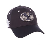 BYU Cougars Zephyr Dark Navy "Rambler" Structured Stretch Fit Hat Cap (M/L) - Sporting Up